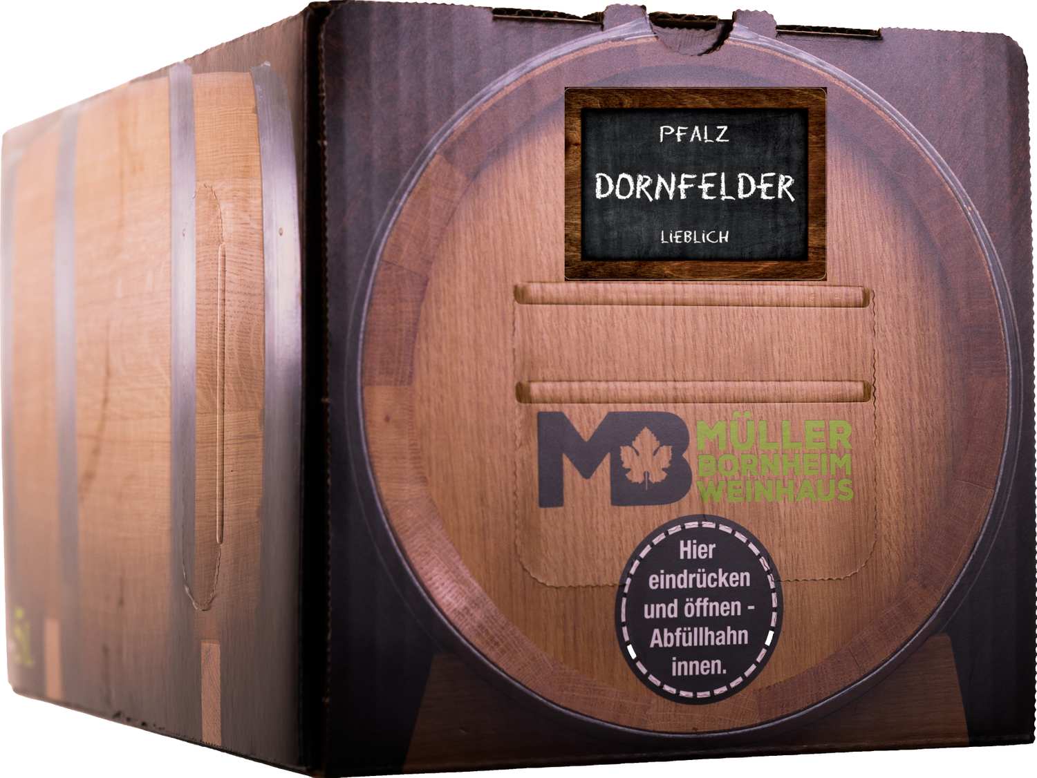 Dornfelder Rotwein lieblich Bag in Box