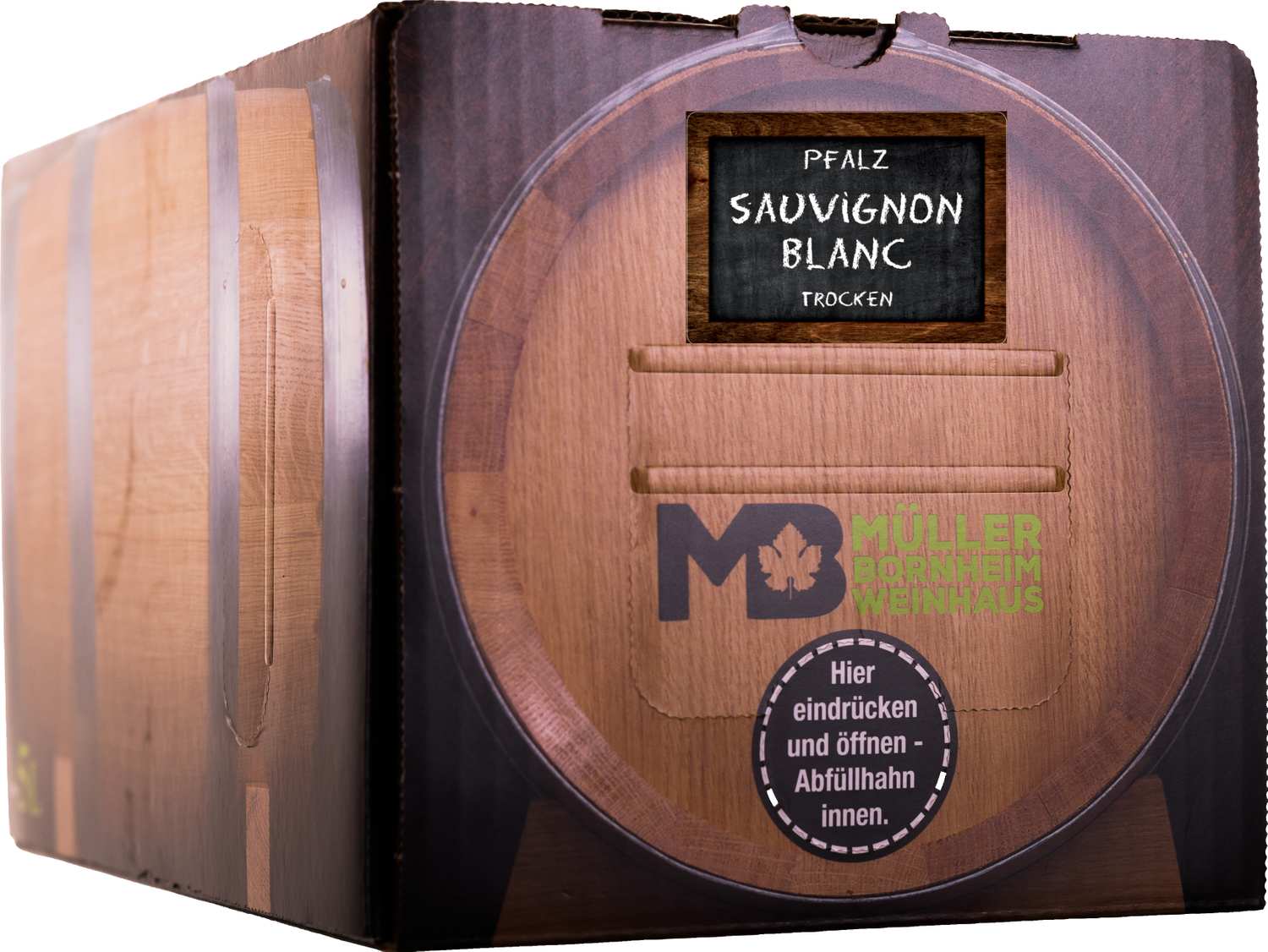 Bag-in-Box mit 5 Liter bestem Sauvignon Blanc trocken | Weinhaus Müller